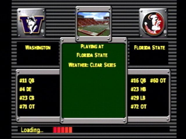 NCAA GameBreaker 2001 [Demo] screenshot 4 for Playstation